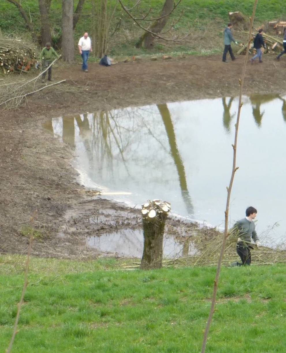 Bénévoles actifs sur le terrain