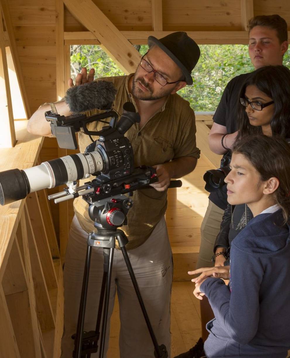 Tournage sur le Grèbe