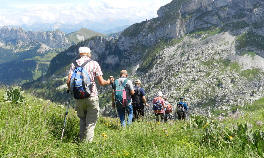 Excursion guidée au Vanil Noir
